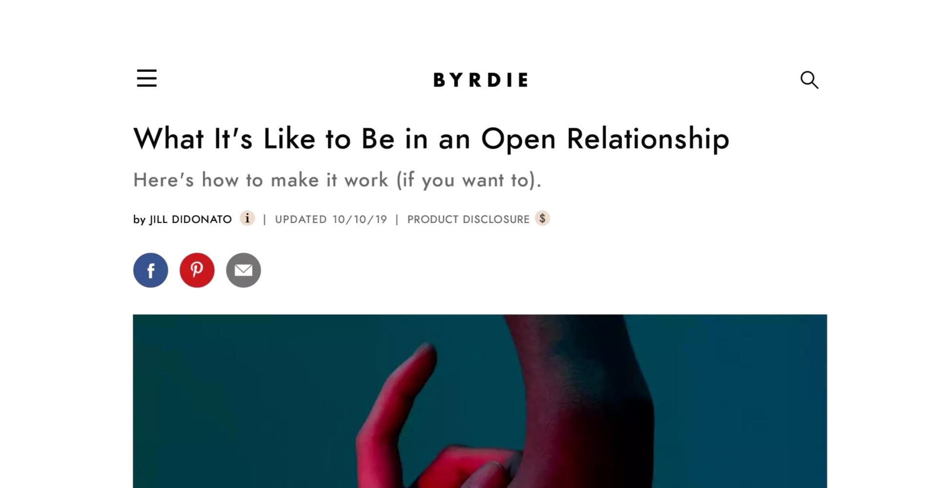 DR. MICHELE LENO FEATURED ON BYRDIE
